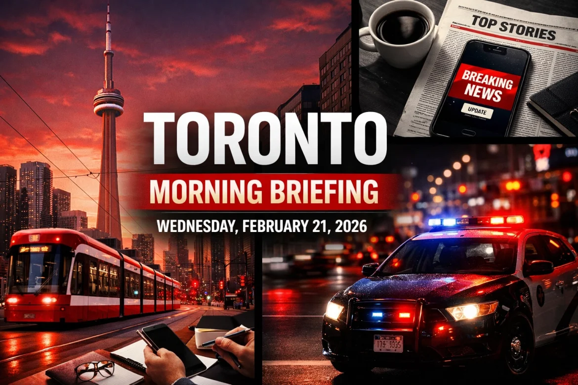 Toronto News 101: Your Wednesday Morning Guide to the City’s Top 5 Stories