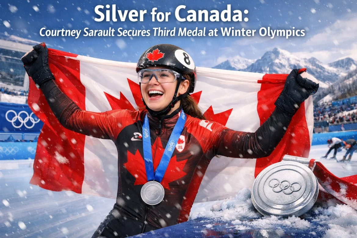 Silver for Canada: Courtney Sarault Secures Third Medal at Winter Olympics